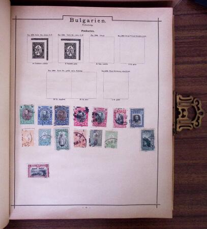 1840-1910, Old-time all-world collection in two superb