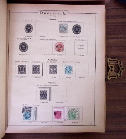 1840-1910, Old-time all-world collection in two superb