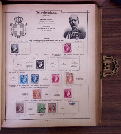 1840-1910, Old-time all-world collection in two superb