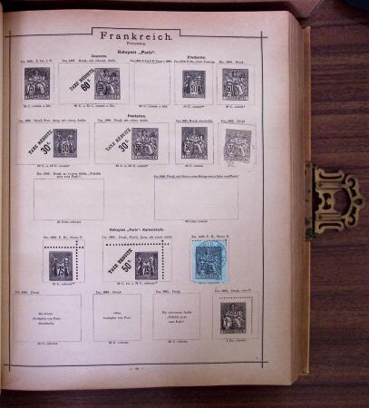 1840-1910, Old-time all-world collection in two superb