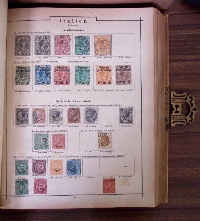 1840-1910, Old-time all-world collection in two superb