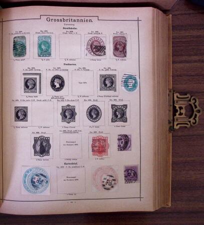 1840-1910, Old-time all-world collection in two superb