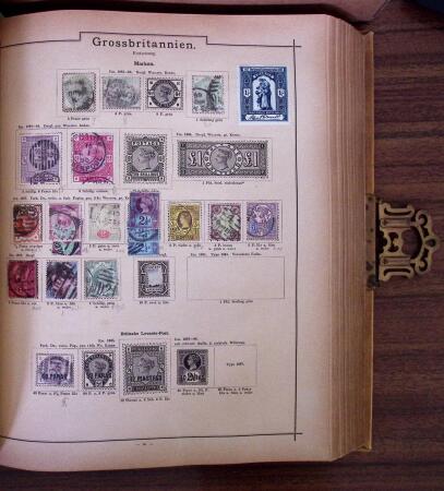 1840-1910, Old-time all-world collection in two superb