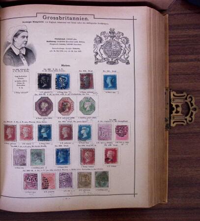 1840-1910, Old-time all-world collection in two superb