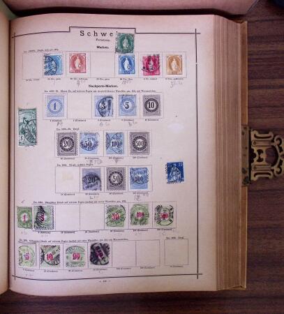 1840-1910, Old-time all-world collection in two superb
