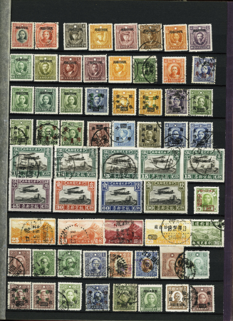 1878-1960, Mint & used selection of early China in one