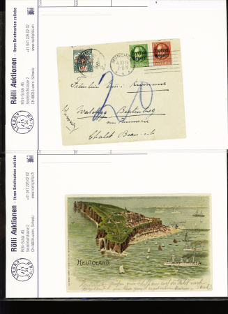 1872-1950, Small selection of mint and used items from