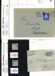 1872-1950, Small selection of mint and used items from