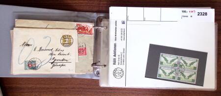 1862-1970, Selection of auction lots from a known auction