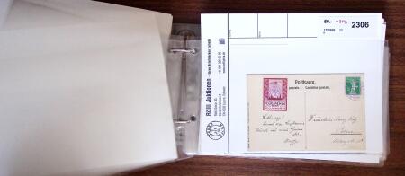 1862-1970, Selection of auction lots from a known auction