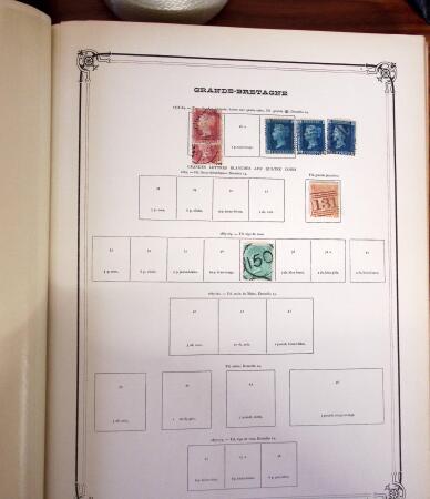 1853-1940, All-world collection in four large Yvert
