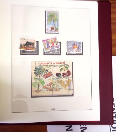 1997-2011, Collection de Mayotte neuf **, quasi complète,