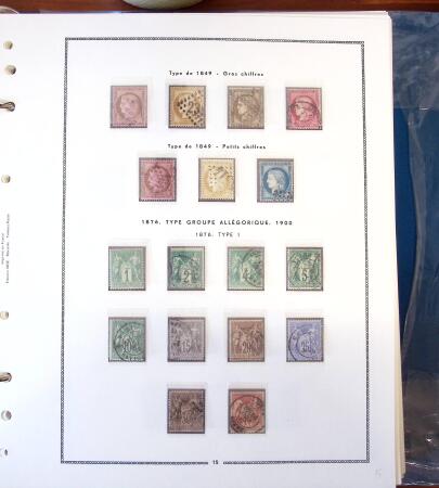 1849-2015, Collection très avancée en 15 albums dont