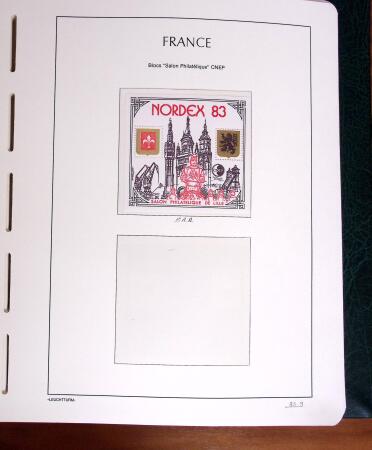 1980-2018, Collection de blocs CNEP complète de 1980
