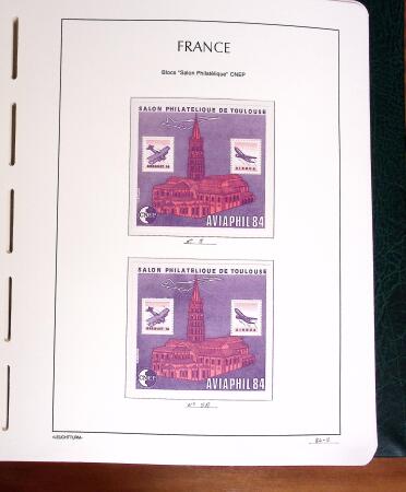 1980-2018, Collection de blocs CNEP complète de 1980