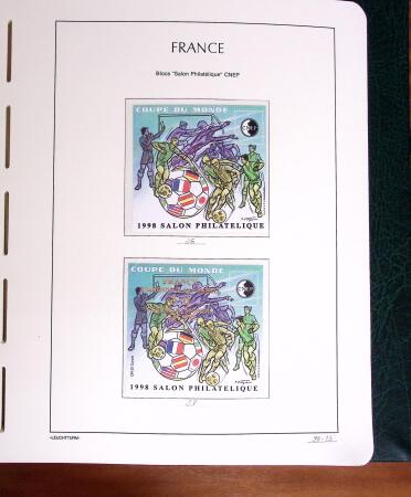 1980-2018, Collection de blocs CNEP complète de 1980