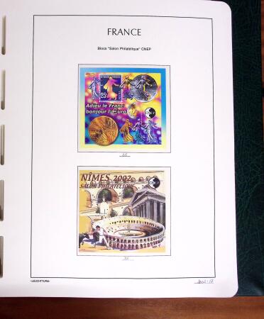 1980-2018, Collection de blocs CNEP complète de 1980