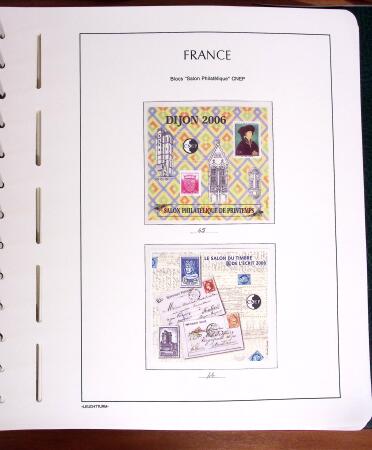 1980-2018, Collection de blocs CNEP complète de 1980