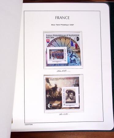 1980-2018, Collection de blocs CNEP complète de 1980