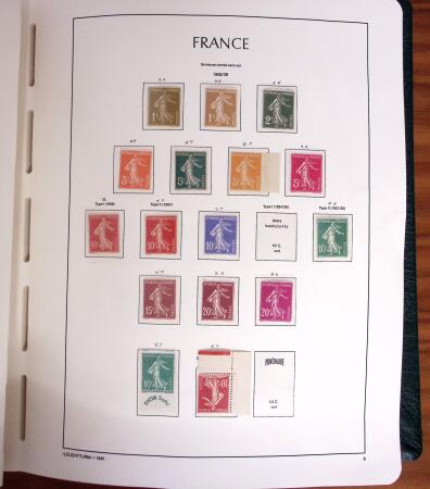 1849-1959, Collection comprenant le 33 Obl., 47, 48