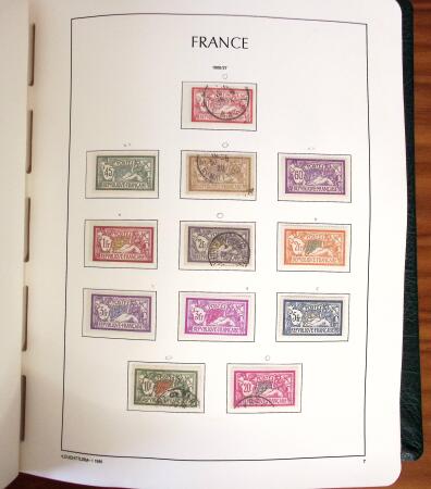1849-1959, Collection comprenant le 33 Obl., 47, 48