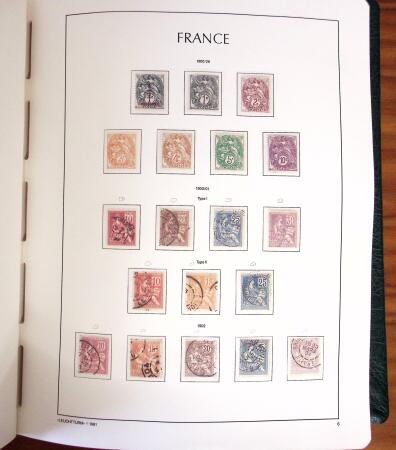 1849-1959, Collection comprenant le 33 Obl., 47, 48