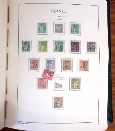 1849-1959, Collection comprenant le 33 Obl., 47, 48