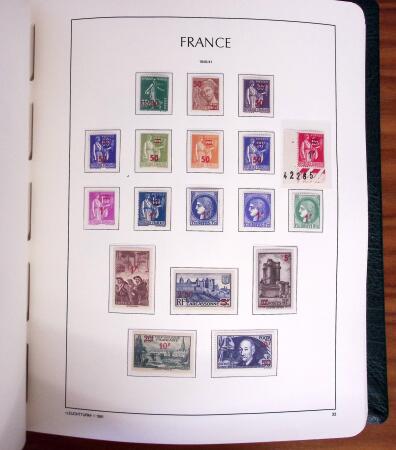 1849-1959, Collection comprenant le 33 Obl., 47, 48