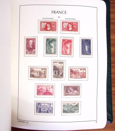 1849-1959, Collection comprenant le 33 Obl., 47, 48
