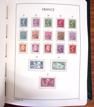 1849-1959, Collection comprenant le 33 Obl., 47, 48