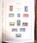 1849-1959, Collection comprenant le 33 Obl., 47, 48
