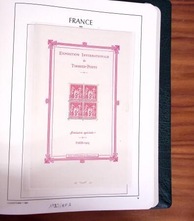 1849-1959, Collection comprenant le 33 Obl., 47, 48