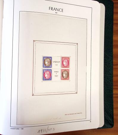 1849-1959, Collection comprenant le 33 Obl., 47, 48