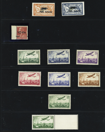 1849-1937, Collection étendue de timbres de France