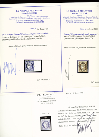 1849-1937, Collection étendue de timbres de France