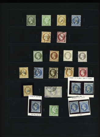 1849-1937, Collection étendue de timbres de France