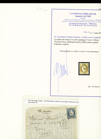 1849-1937, Collection étendue de timbres de France