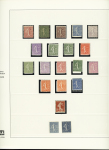 1849-1937, Collection étendue de timbres de France