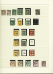 1849-1937, Collection étendue de timbres de France