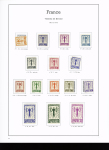 1849-1937, Collection étendue de timbres de France