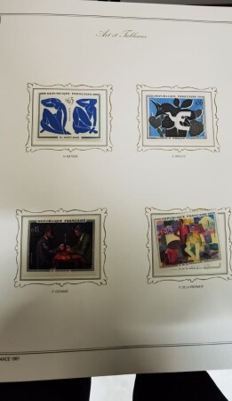 1960-2014, beau stock de timbres neufs avec faciale