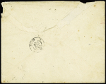 1864 Cover to France bearing four-colour franking with