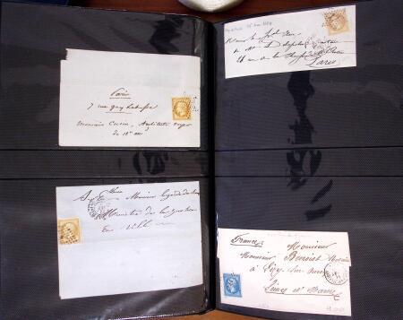 1849-1933, Ensemble de 162 lettres et 3 fragments de