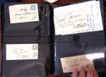 1849-1933, Ensemble de 162 lettres et 3 fragments de