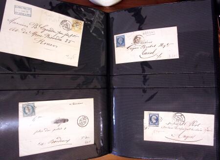 1849-1933, Ensemble de 162 lettres et 3 fragments de