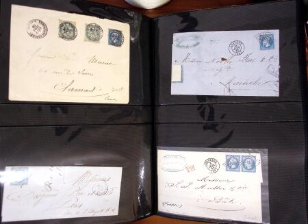 1849-1933, Ensemble de 162 lettres et 3 fragments de