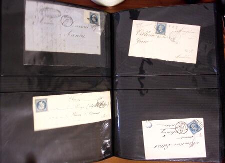 1849-1933, Ensemble de 162 lettres et 3 fragments de