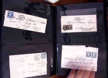 1849-1933, Ensemble de 162 lettres et 3 fragments de