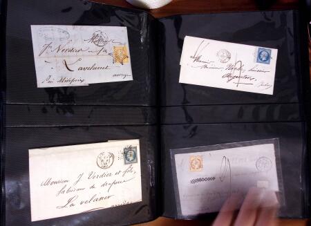 1849-1933, Ensemble de 162 lettres et 3 fragments de