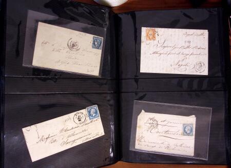 1849-1933, Ensemble de 162 lettres et 3 fragments de